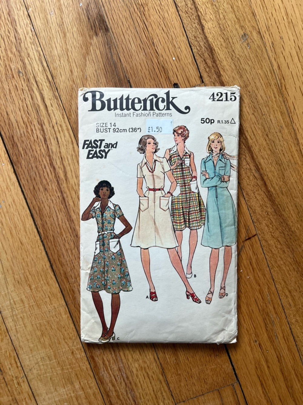 Vintage dress dress making pattern.